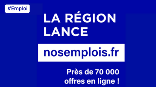 #emploi. La Région lance nosemplois.fr. Près de 70 000 offres en ligne ! 