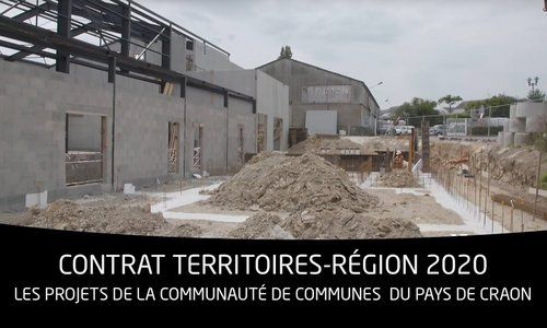 La Région signe le CTR 2020 de la Communauté de Communes du Pays de Craon (53)