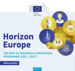 image avec texte : Horizon Europe, the next EU research & innovation programme (2021 -2027) #HorizonEU